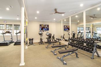 State-of-the-art cardio fitness center